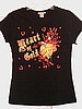 6 Pcs Ladies Printed Baby Doll T shirts HEART OF GOLD